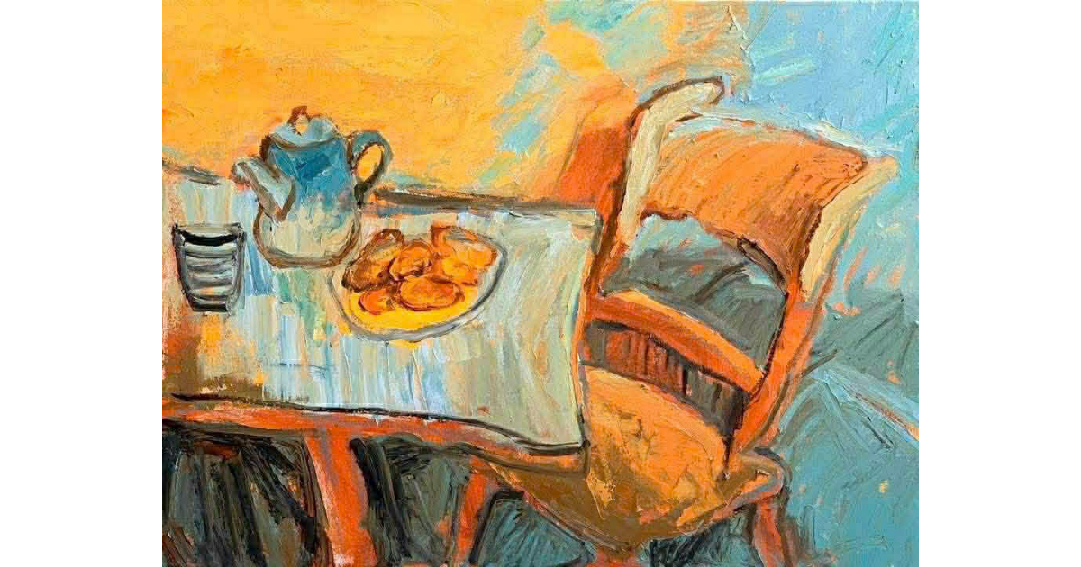 A Moment by the Small Table HT-001